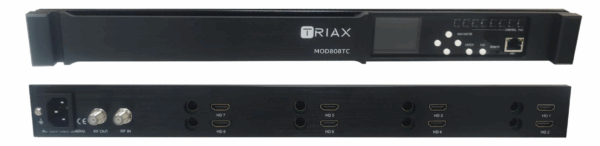 MOD808TC - 8 Input HDMI to COFDM/QAM Combo Modulator